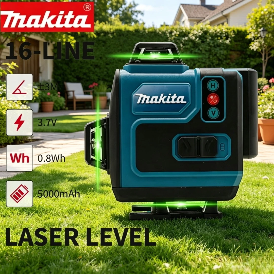 Power Tools That Are Green - Makita 3D-4D 16 Linee ad Alta
