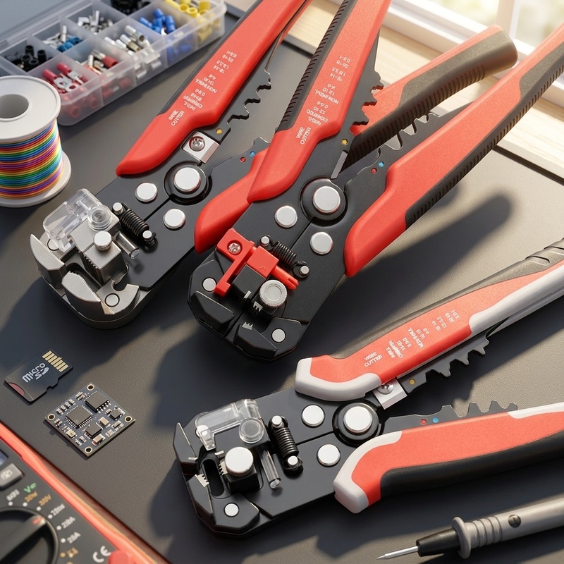 Power Tools America - Pinza spelacavi automatica professionale, pinza multifunzione