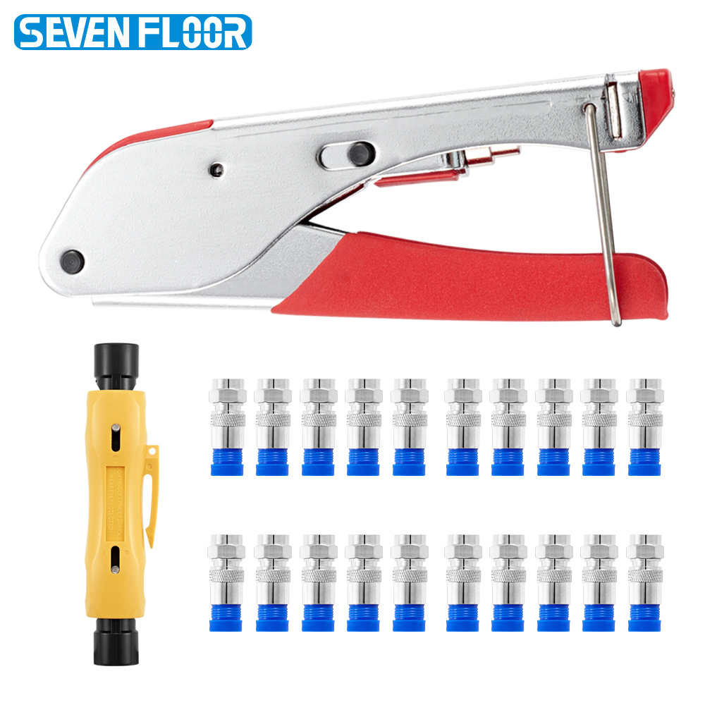 Power Tools America - Set di Pinze per Crimpare Cavi