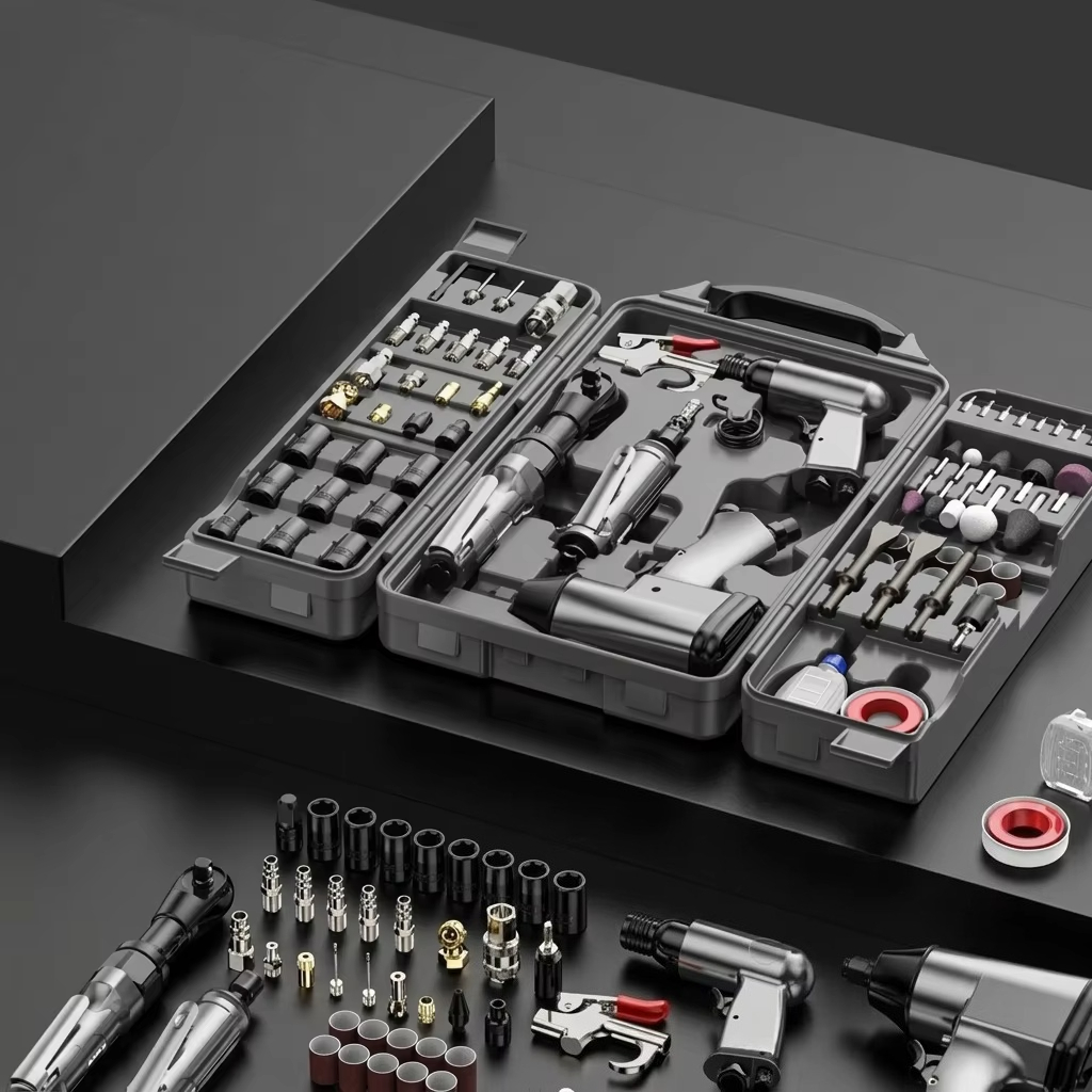 Power Tools Kits - Kit di Utensili Pneumatici Resistenti da