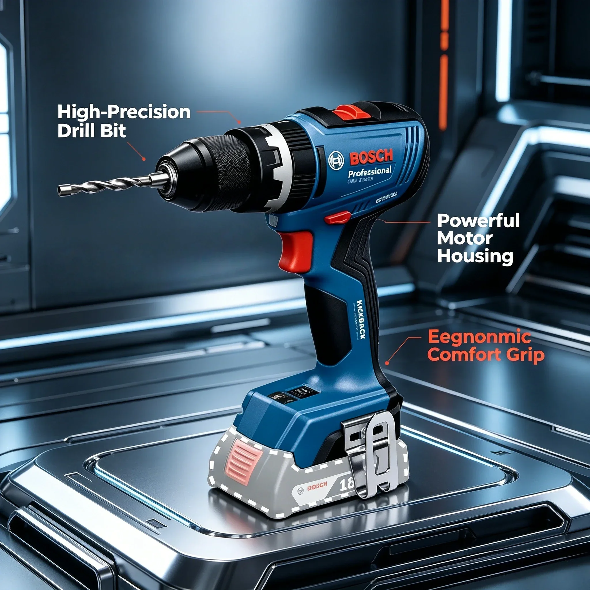 Bosch GSB 18V-65 Professional, - Power Tools Kits recensione e prezzo
