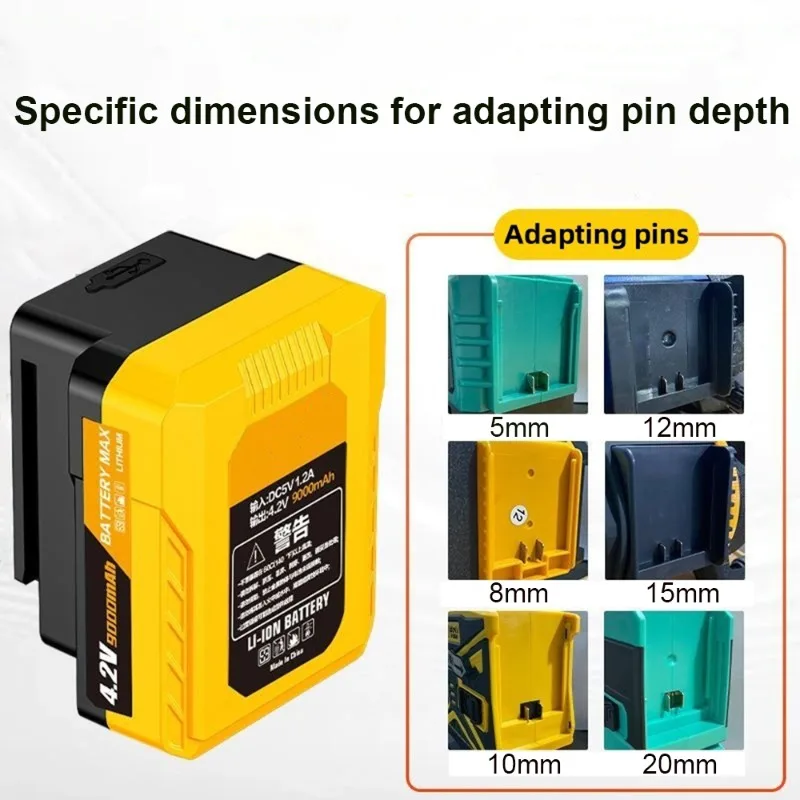Capacità reale 9000mAh Batteri - Power Tools That Are Green recensione e prezzo